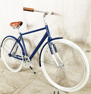 Gewone Pedal 700C Unisex fiets met eenvoudig ontwerp en achtbaanrem