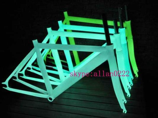 Aluminium 700C FIXED GEAR fiets gloeit in het donker lichtgewicht en duurzaam