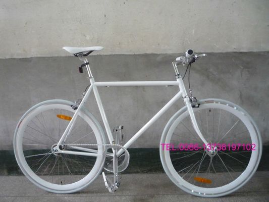Aluminium 700C FIXED GEAR fiets gloeit in het donker lichtgewicht en duurzaam
