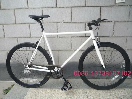 Aluminium 700C FIXED GEAR fiets gloeit in het donker lichtgewicht en duurzaam
