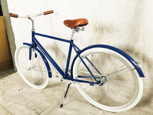 Gewone Pedal 700C Unisex fiets met eenvoudig ontwerp en achtbaanrem