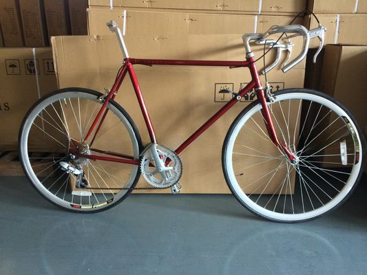 700C Road Bike met Hi-Ten Steel Lugged Frame Shimano 14S Classical en Caliper Brake