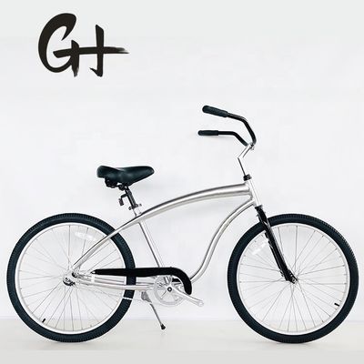 26 inch Aluminium 6061 Frame Coaster Brake Single Speed Beach Cruiser Fiets voor volwassen mannen