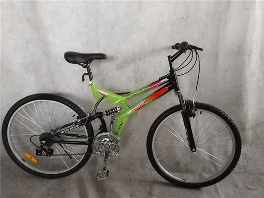 2019 Populair 26 Inch Full Suspension Mensen MTB Bike Mountain Bike Bruto Gewicht 17kg