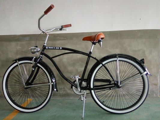 Single Speed 26 inch Men Beach Cruiser Bike met Hi-Ten Steel Frame en Aluminium Rim