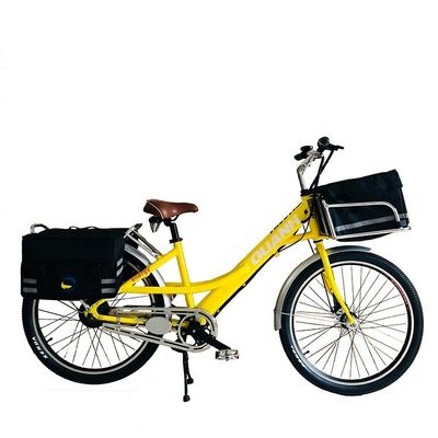 35V 350W 8.8AH Lithiumbatterij 26" Fast Food Delivery Cargo Elektrische fiets voor volwassen vrouwen 25KM/H CE Europe Market
