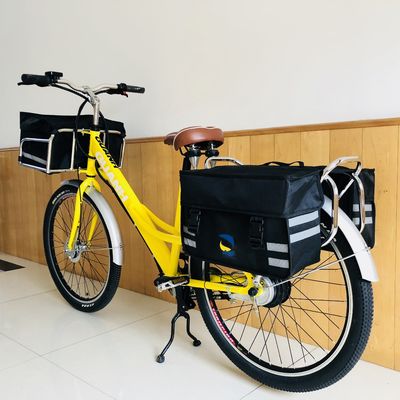 35V 350W 8.8AH Lithiumbatterij 26" Fast Food Delivery Cargo Elektrische fiets voor volwassen vrouwen 25KM/H CE Europe Market