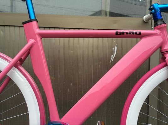 700C Fixe Gear Bike met Front Caliper Brake Aluminium Alloy Frame en Single Speed