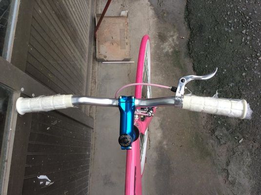 700C Fixe Gear Bike met Front Caliper Brake Aluminium Alloy Frame en Single Speed