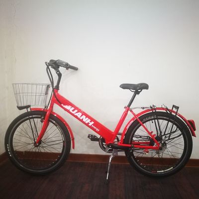 Laadtijd 3 uur 26" elektrische fiets met 350W motor en 8,8Ah Lihtium batterij