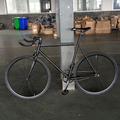 13 kg Glanzgewicht 700C Fixe Gear Bike voor Fixie Gear Fiets Single Speed Road Bike