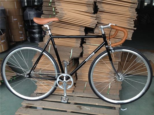 700C Single Speed Flip Flop Fixie Bike met Hard Frame 11kg OEM Aanpassen Chrome