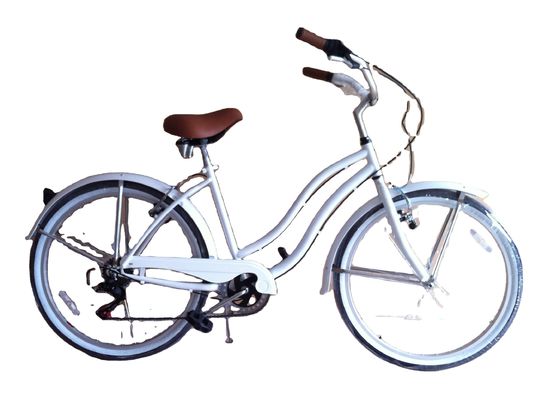 26&quot; Shimano 7 Speed Vrouwen Lady USA 26*2.125 Meisje Witte band Beach Cruiser Speed Bike