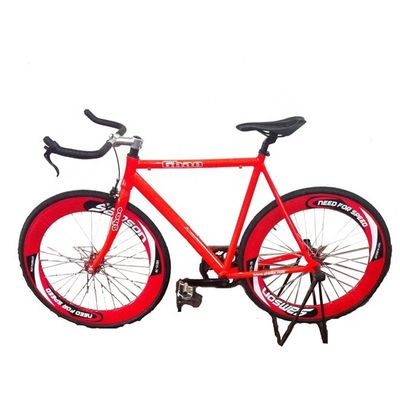 Radius Caliper Brake Fixie Bike Rood Kleur 700C Aluminiumlegering CE Gecertificeerd Chinese OEM