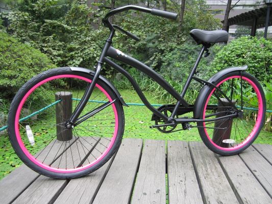 26&quot;x2.125&quot; Coaster Brake Steel Frame Vrouwen Beach Cruiser Fiets CE EN CPSC OEM/ODM