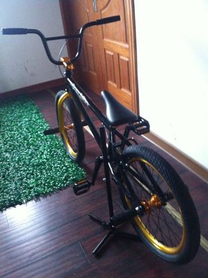 Velo PU Seat 20&quot;x2.25 Kenda Street OEM Gold Color BMX Fiets voor Single Speed Gear