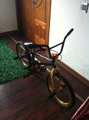 Velo PU Seat 20&quot;x2.25 Kenda Street OEM Gold Color BMX Fiets voor Single Speed Gear