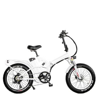 48V 21ah Lithiumbatterij CE gecertificeerd 1000W 50KM/H Big Snow Fat Tire Elektrische vouwfiets Volle ophanging