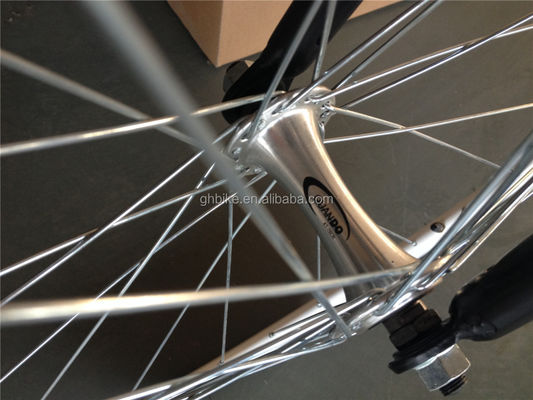 Gewone Pedal Fixie Bike 700c Single Speed Fixed Gear Bike met Double V Brake