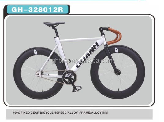 Customized 700C Aluminium Alloy Fixed Gear Bike met 13kg Gloss Gewicht en Pantone Kleur