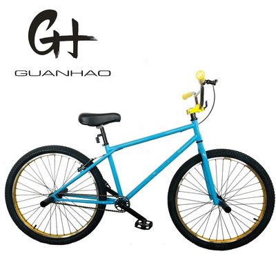 Gepersonaliseerd logo 26 inch BMX fiets met Hi-Ten staal frame en 25T kleine ketting