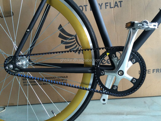 13kg Gross Weight Belt Drive Fixed Gear Bike met Hi-Ten Steel Frame en Style Design