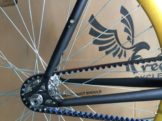 13kg Gross Weight Belt Drive Fixed Gear Bike met Hi-Ten Steel Frame en Style Design