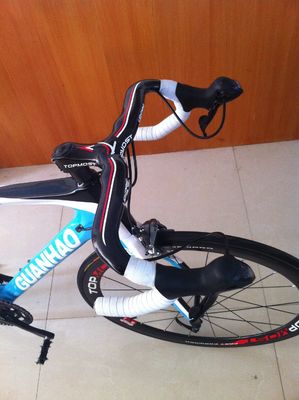 700C Fiets Carbon Frame met Carbon Fiber Fork Material en Carbon Handlebar