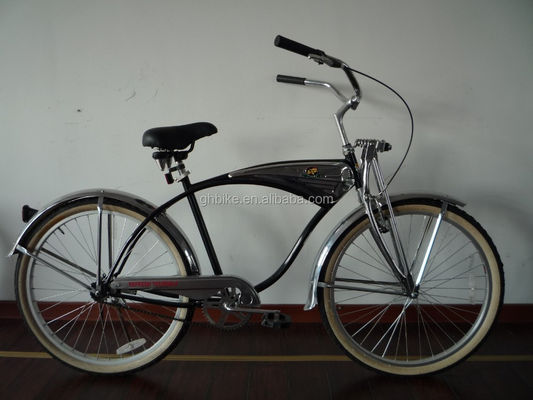26&quot; Spring Suspension Fork Beach Cruiser Bike Vintage City Bike met CE ISO9001 CPSC