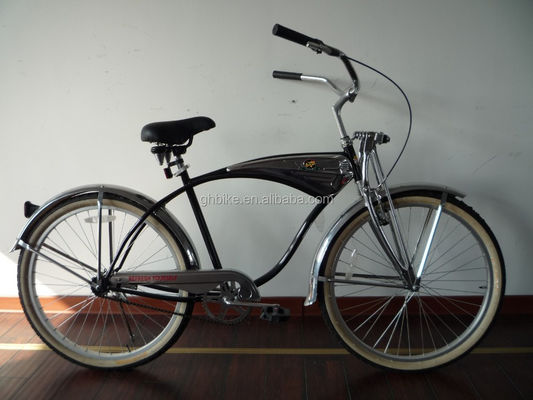 26&quot; Spring Suspension Fork Beach Cruiser Bike Vintage City Bike met CE ISO9001 CPSC