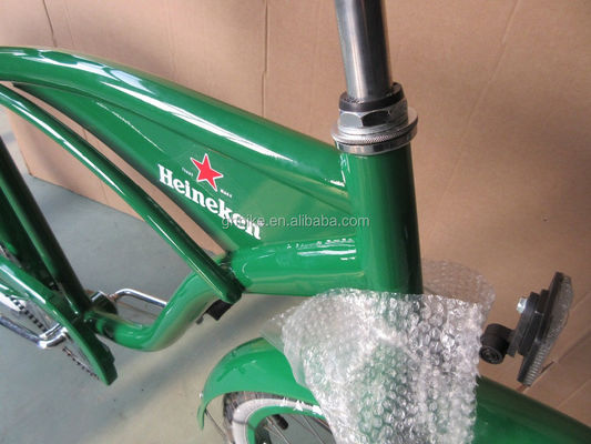 Versatile 26 inch Steel Frame Men Beach Cruiser Bike voor promotie Glanzend Gewicht 19KGS