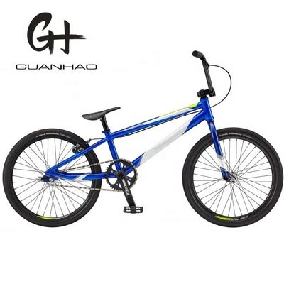 Geen ophanging 20 inch BMX Racing Bike met aluminium frame en single speed gears