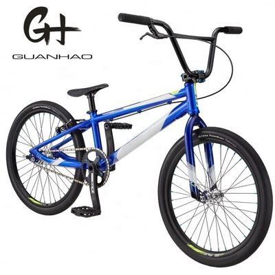 Geen ophanging 20 inch BMX Racing Bike met aluminium frame en single speed gears