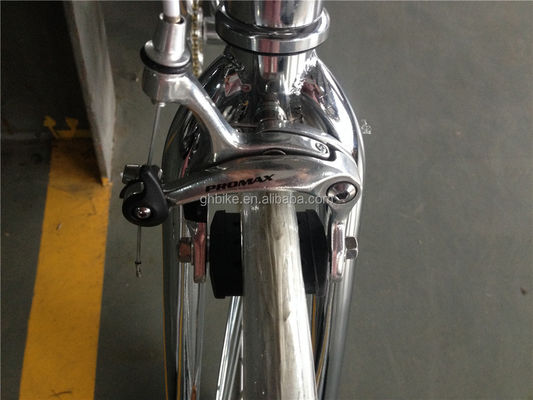 Wellgo Pedal Equipped Vintage Fixie Fixed Gear Bike Een nostalgische rit voor de moderne tijd