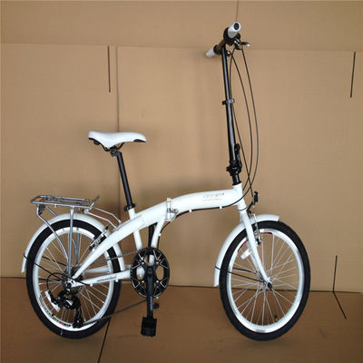 Lichte 20 inch volwassen unisex vouwfiets met 7 snelheid aluminium lasco wielstel