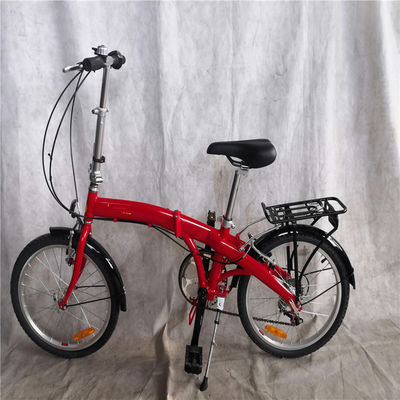 20 inch Unisex Hybride vouwfiets met 7 versnellingen en Aluminium V Brake Alloy Hub Quando