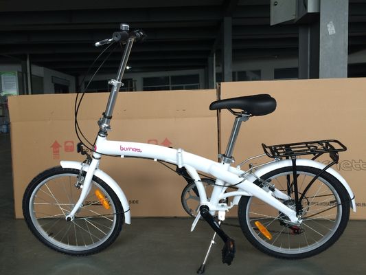 20 inch Unisex Hybride vouwfiets met 7 versnellingen en Aluminium V Brake Alloy Hub Quando