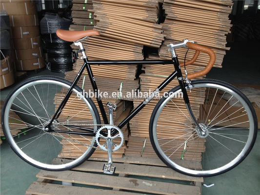 700C Single Speed Fixed Gear Bike met R Caliper Brake Vintage Drop Bar Fixie Fiets