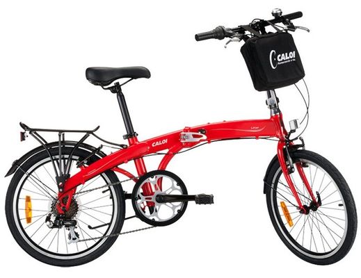 20 inch Unisex Hybride vouwfiets met 7 versnellingen en Aluminium V Brake Alloy Hub Quando