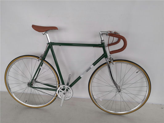 Rijd in stijl Vintage mannen fiets met staal vork en Kenda 700C banden