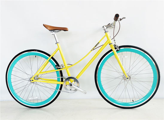 Rijd in stijl Vintage mannen fiets met staal vork en Kenda 700C banden