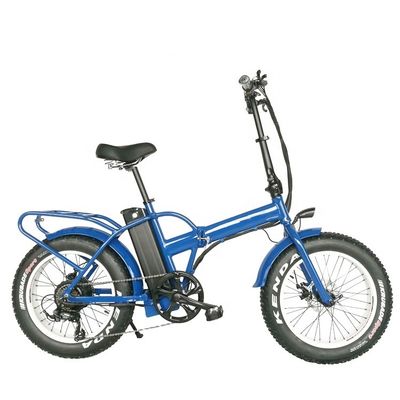 20&quot; elektrische opvouwbare fiets met 48V 500W motor 14AH lithiumbatterij en 40KM/h topsnelheid