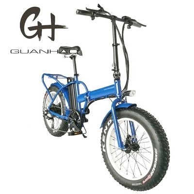 20&quot; elektrische opvouwbare fiets met 48V 500W motor 14AH lithiumbatterij en 40KM/h topsnelheid
