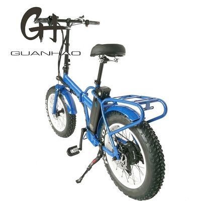 20&quot; elektrische opvouwbare fiets met 48V 500W motor 14AH lithiumbatterij en 40KM/h topsnelheid