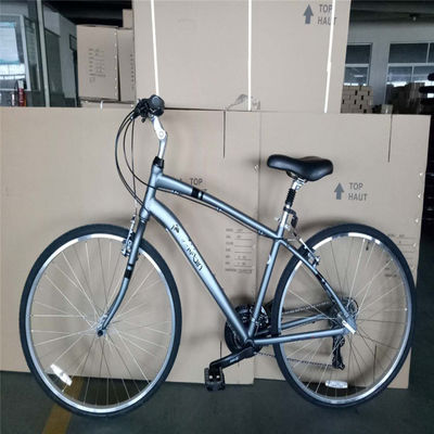 Aanpassen Aluminium Frame 21S Dames Urban Bike Fitness Bikes Hybride fiets voor volwassenen