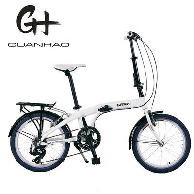 6 snelheden Aluminium legering vouwfiets voor Amerika Zuidoost-Azië en Europa markt