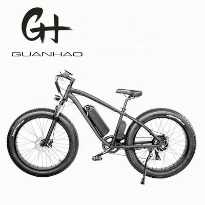 30-50Km/h Maximale snelheid 1000W 48V 17AH Elektrische bergfiets met 7 snelheden en schijfrem