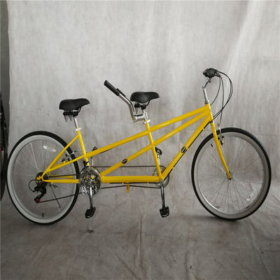 Hard Frame Tandem Fiets 26 Inch Touring en Leisure Volwassenen Cruiser Dubbele zitplaatsen Fiets