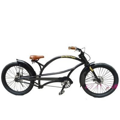 Kleinhandel in kleine hoeveelheden CE-goedgekeurde hard frame single speed beach cruiser fiets