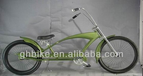Gloss Gewicht 25KGS CE ISo9001 26' Chopper Fiets Strand Cruiser Fiets Kopers